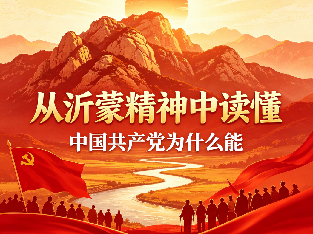 从沂蒙精神中读懂“中国共产党为什么能”